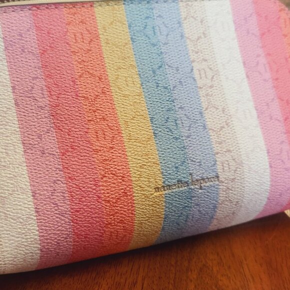 Nanette Lepore ~ Rainbow Clutch/Small Shoulder Bag ~ *Excellent Condition - Picture 3 of 9